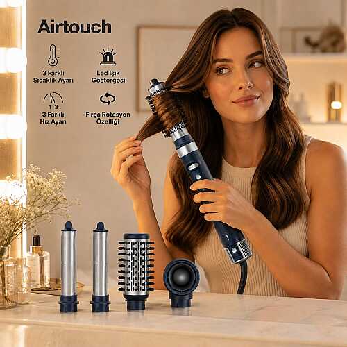 Airtouch Hair Styling Set - 4