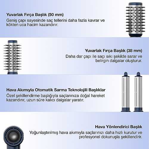 Airtouch Hair Styling Set - 8