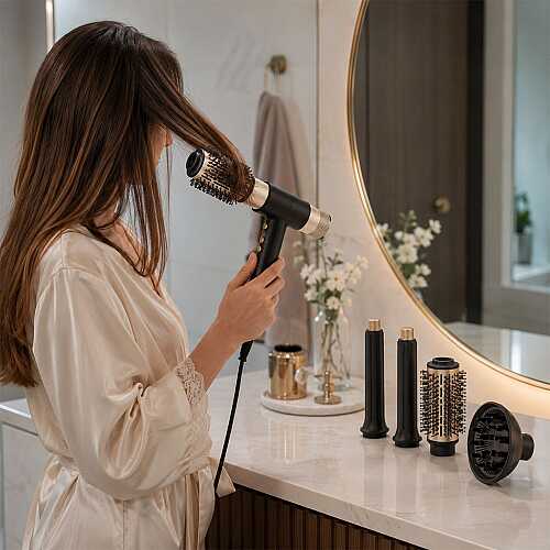 Airwave Hair Styling Set Gold - 2