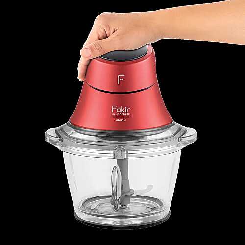 Atomic Chopper & Food Processor Rouge - 5
