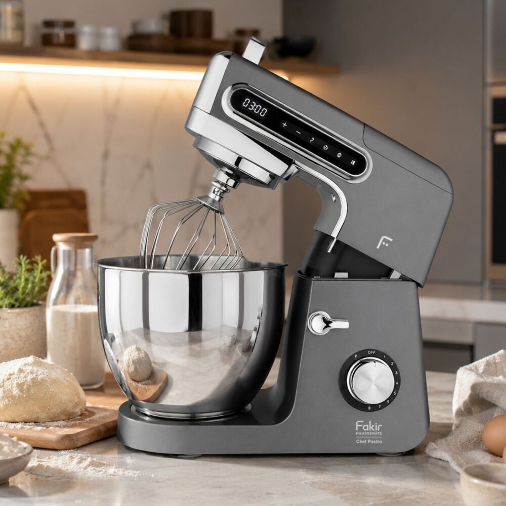 Chef Pastro Kitchen Machine & Stand Mixer Anthracite - 2