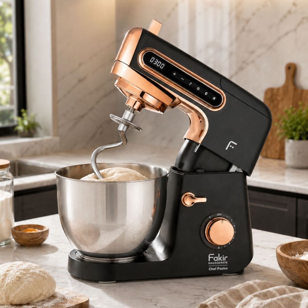 Chef Pastro Kitchen Machine & Stand Mixer Black - 2