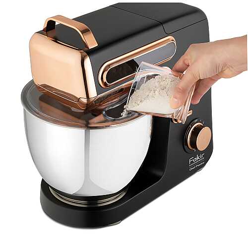 Chef Pastro Kitchen Machine & Stand Mixer Black - 7