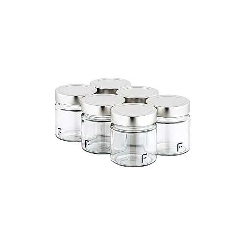 Pasteur Yogurt Maker 6-Piece Glass Jar Set - 2