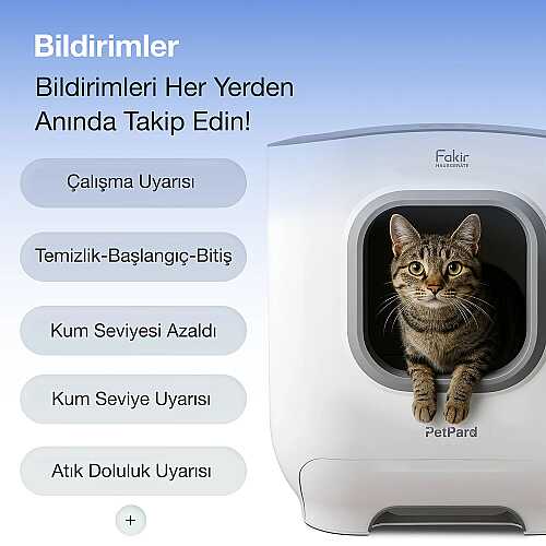 PetPard Smart Automatic Cat Litter Box - 8