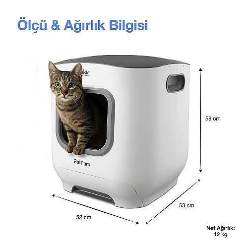 PetPard Smart Automatic Cat Litter Box - 10