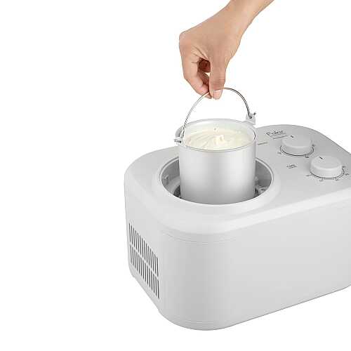 Premium Icy Ice Cream Maker White - 7