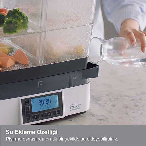 Premium Steam Steam Cooker with LCD Display - 7