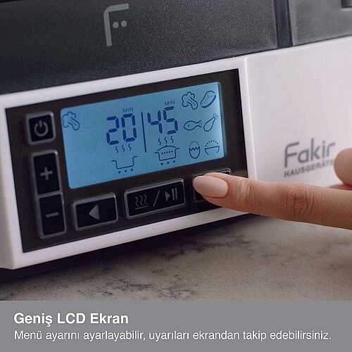 Premium Steam Steam Cooker with LCD Display - 11