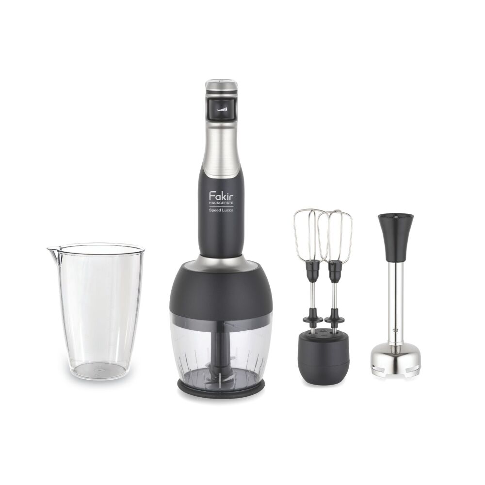 Speed Lucca 4-Piece Blender Set Silver - 1